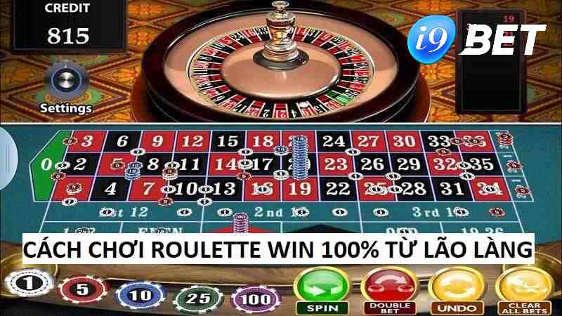 Bí quyết chọn cửa cược thông minh trong khi quay roulette từ chuyên gia